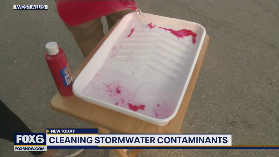 Stormwater contaminants demonstration at State Fair Park